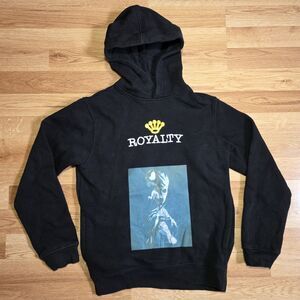FWRD Denim Youth Hoodie - Royalty - Size S (8) - Black -  Streetwear